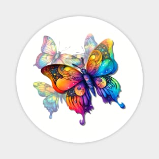 Rainbow Butterflies Magnet